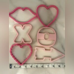 Pink Cookie Cutter Set